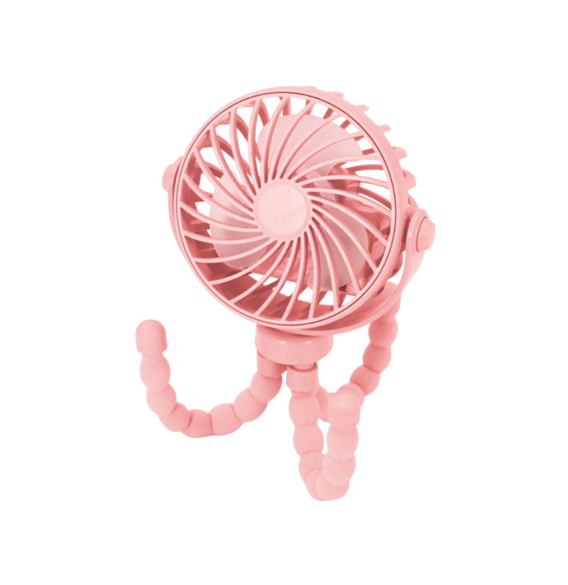 Flexible Octopus Rechargeable Clip Fan